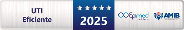 Selo UTI Eficiente 2025 (Epimed/AMIB) — UTI do Hospital São Camilo, Tauá